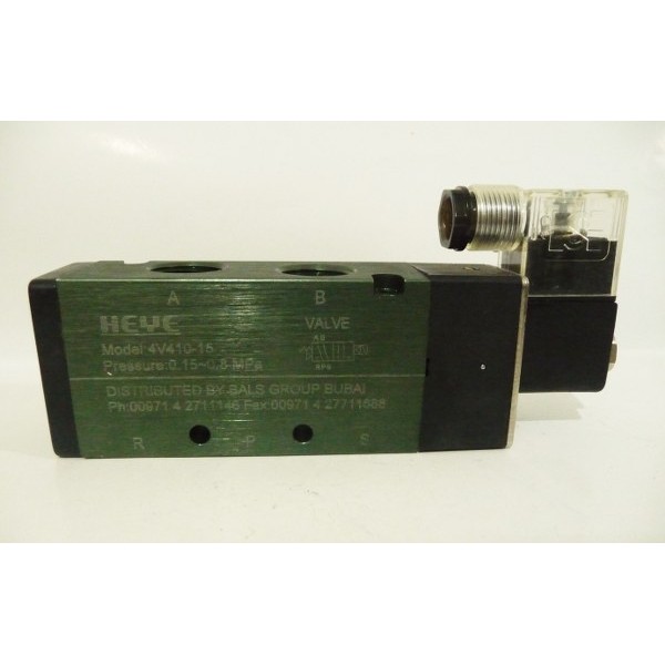 Solenoid Valve, 4V410-15, AC220V 5.5VA, HEYE (14 Days Warrenty on Entire Stock)